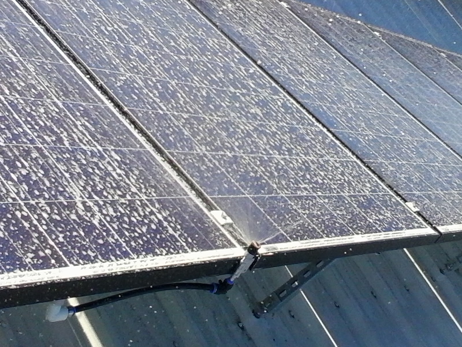Pulizia pannelli fotovoltaici